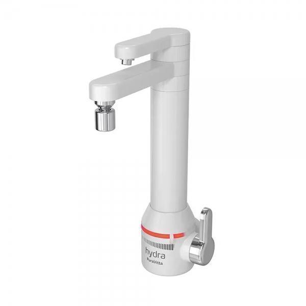 TORNEIRA ELETRONICA PURAVITTA HYDRA COM PURIFICADOR 220V 5500W BRANCA PAREDE