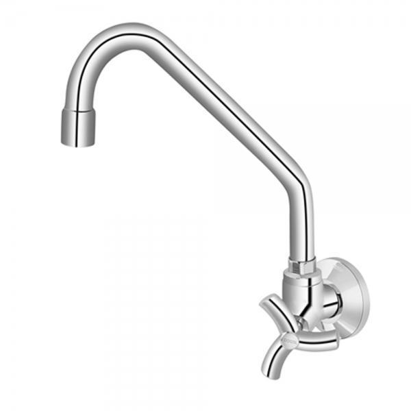 TORNEIRA DOCOL COZINHA PAREDE BICA ALTA PRIMOR CHROME