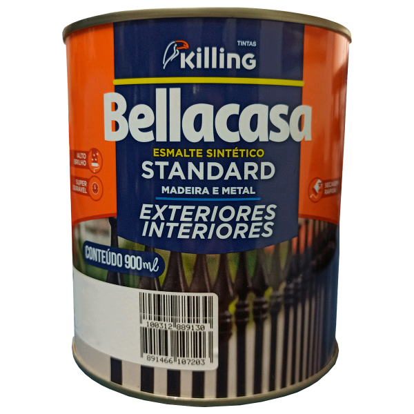 TINTA BELLACASA ESMALTE ASSOALHO VERMELHO - 900ML