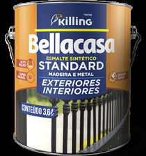 TINTA BELLACASA ESMALTE ASSOALHO VERMELHO - 3,6L