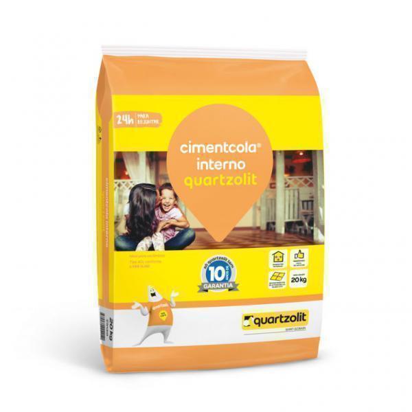 ARGAMASSA CIMENTCOLA QUARTZOLIT INTERNO AC1 20KG