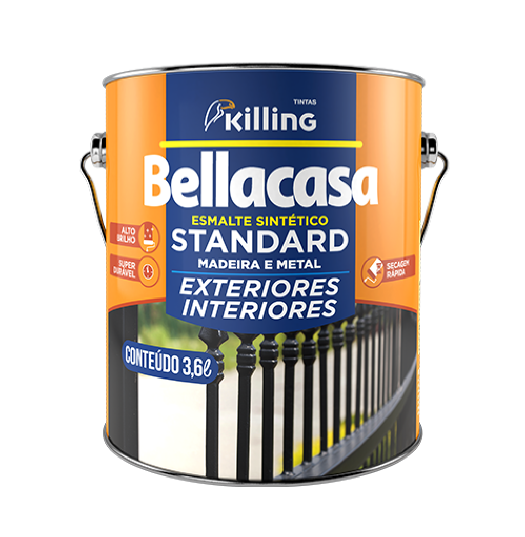 TINTA BELLACASA ESMALTE BRANCO - 3,6L