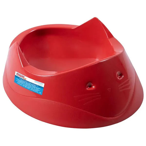Comedouro p/ Gatos Focinho 200ml PET/CMGF*VMP Astra