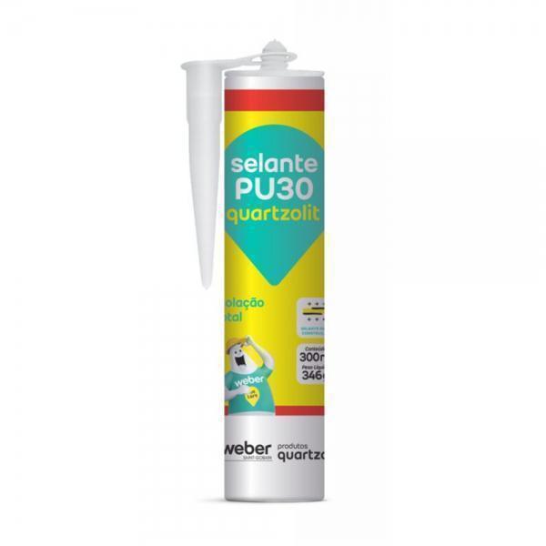 QUARTZOLIT SELANTE PU30 346G/300ML CINZA