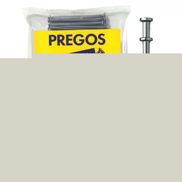 GERDAU PREGO COM CABEÇA DUPLA MEDIDAS (JP X LPP) 18 X 30 (POL X BWG) 2.3/4 X 10 PESO 1KG (166 UNIDADES POR KG)