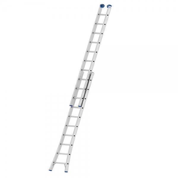 MOR ESCADA EXTENSIVA 2X10 20 DEGRAUS CAPACIDADE 150 KG 59 CM X 13,5 CM X 309 CM