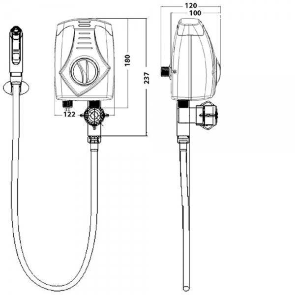 LORENZETTI DUCHA HIGIÊNICA 3TEMPERATURAS 220V 4300W