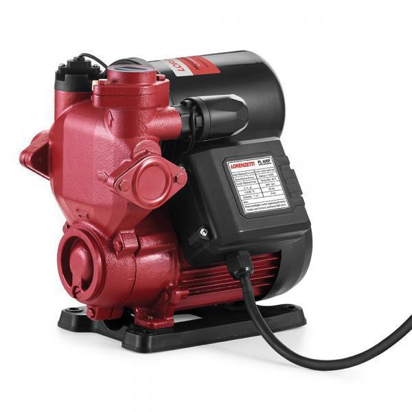 LORENZETTI PRESSURIZADOR DE ÁGUA PL400P 40 MCA PRETO E VERMELHO