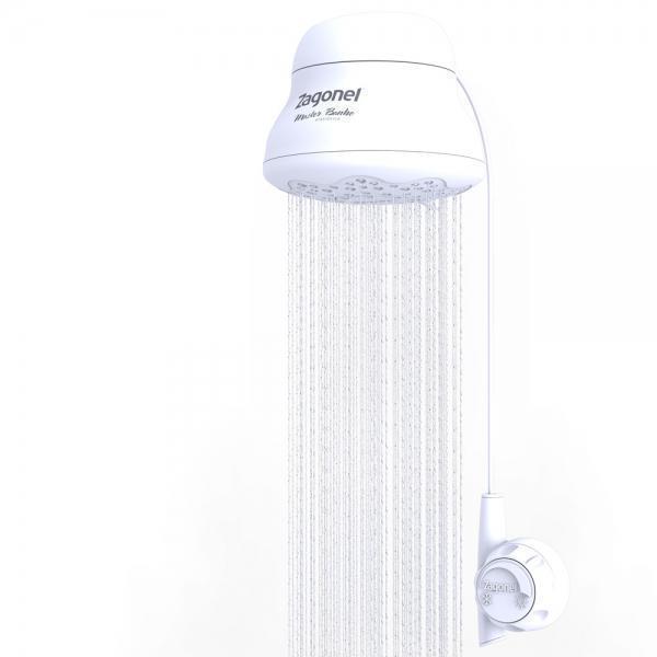 ZAGONEL DUCHA MASTER BANHO ELETRONICA 6700W 220V BRANCO BL