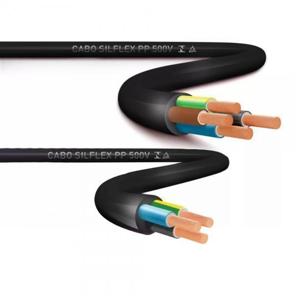 SIL CABO SILFLEX PP 500V 2 X 1,50MM 100METROS PRETO
